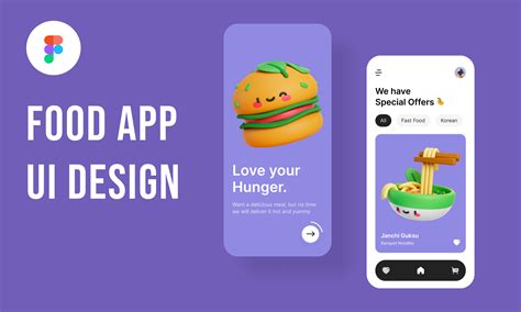 Food App UI Design | Figma