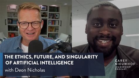 Deon Nicholas on the Ethics, Future and Singularity of Artificial Intelligence - YouTube