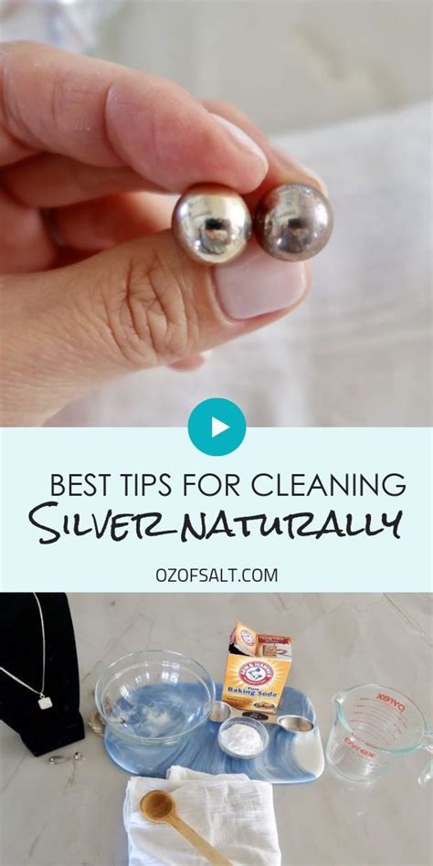 This easy homemade cleaner will make your silver like-new | Cleaning silver jewelry, Cleaning ...