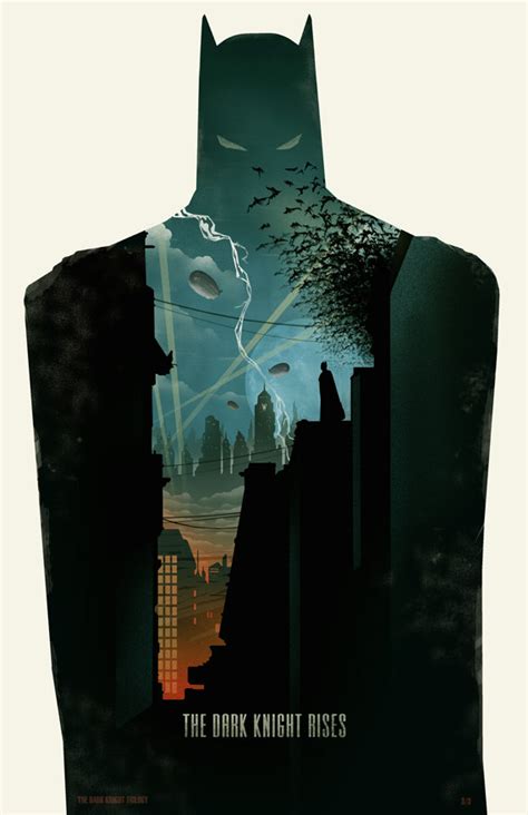 Batman Trilogy Posters Animated Series Style