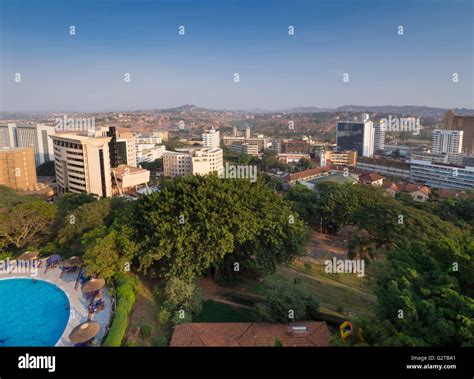 Uganda, Kampala city skyline Stock Photo - Alamy