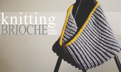 As we learned before on the Bluprint knitting blog, the brioche stitch ...