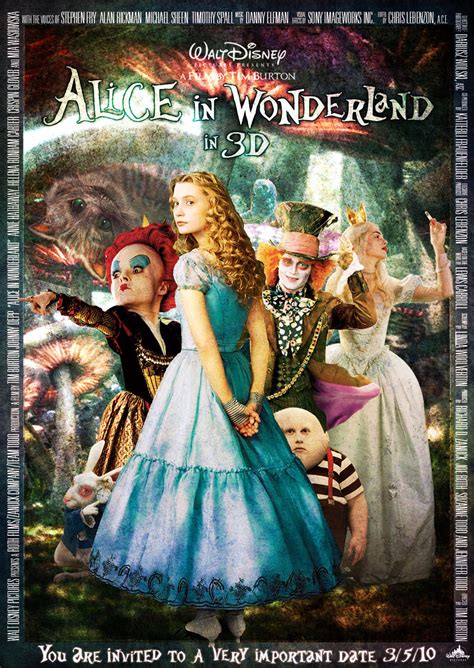 Alice in Wonderland Poster by Alecx8 on DeviantArt