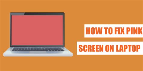 How to fix pink screen on a laptop or Computer - Problem Solved ...