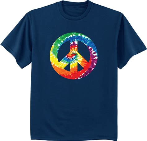 Tie Dye Peace Sign Shirt - Etsy