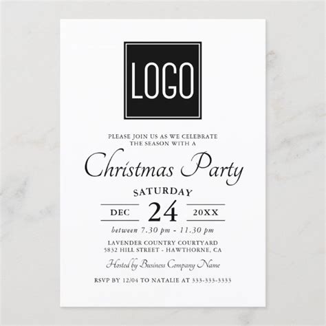 Logo Invitations | Zazzle