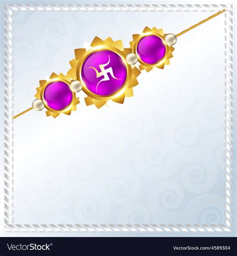 Rakhi background Royalty Free Vector Image - VectorStock