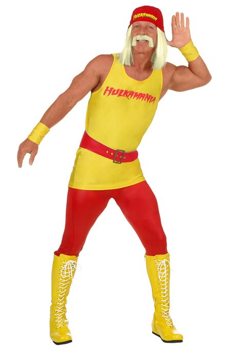 Men's Plus Size WWE Hulk Hogan Costume - Walmart.com