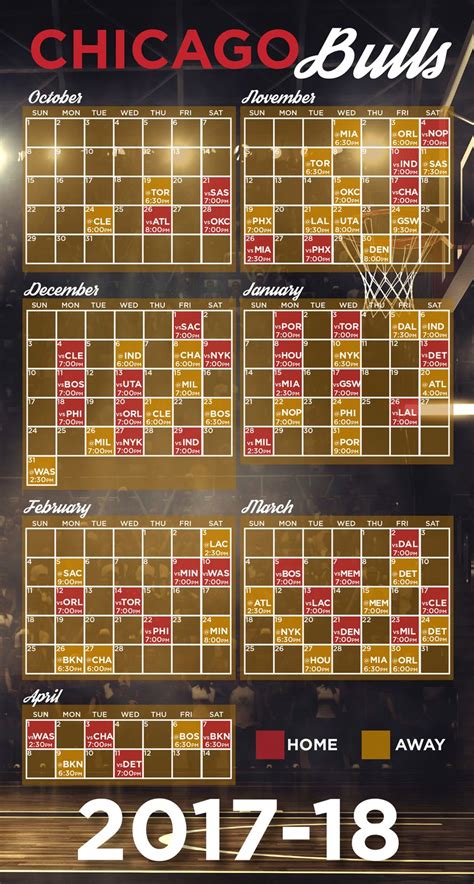 Chicago Bulls 2017-2018 schedule Orl, Chicago Bulls, Schedule, Periodic Table, Timeline ...