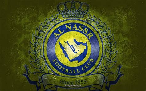 Download wallpapers Al Nassr FC, Saudi Arabian football team, yellow background, Al Nassr FC ...