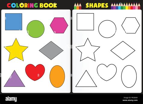 Shapes Coloring Book