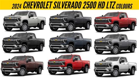 2024 Chevrolet Silverado 2500 HD LTZ – All Color Options - Images ...