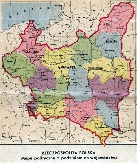 Poland in 1939 | Europe map, Ancient maps, Poland history