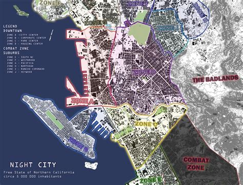 I made a Night City map for Cyberpunk 2020. Thank me later. : r ...