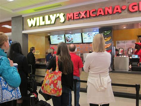 Willy's Mexican in Atlanta Airport | Terminal B Food Court