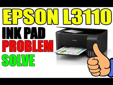 HOW TO RESET EPSON L3110 INK PAD PROBLEM with FREE RESETTER - YouTube