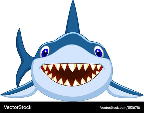 Cute Baby Shark Cartoon Vector Clipart Friendlystock | The Best Porn Website