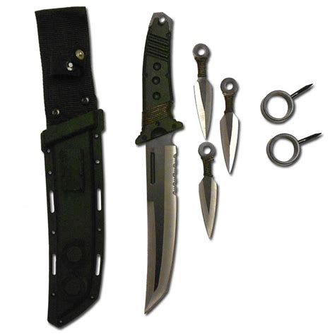 Ultimate Ninja Survival Knife - Survival Knife Kits - Steel Full Tang Knife