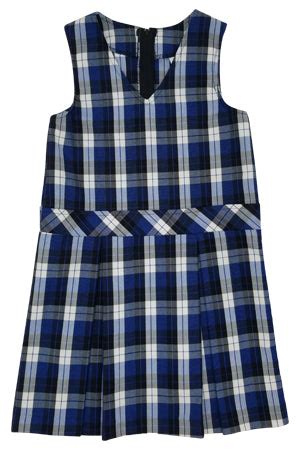 School Uniform Plaid Jumper-Montclair | School Uniforms 4 Less