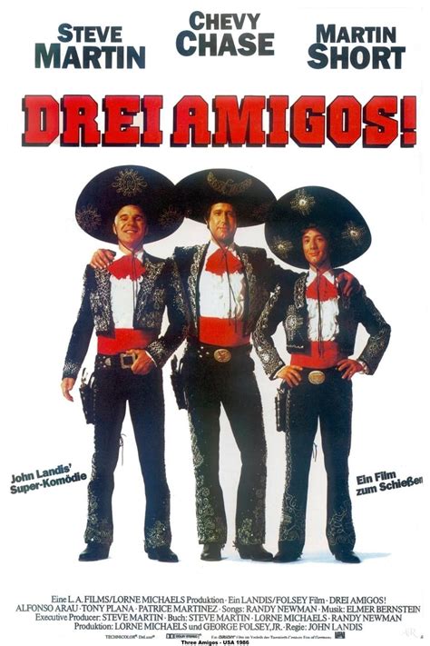 ¡Three Amigos! (1986) - Posters — The Movie Database (TMDb)