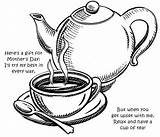 Decorative Teapot Coloring Page Download And Print For Free  sketch template