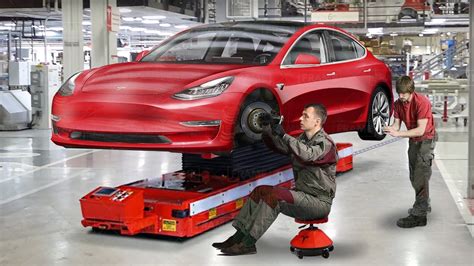 Elon Musk Most Advanced Factory: Inside Tesla Model 3 Production Line | Tesla model, Tesla ...