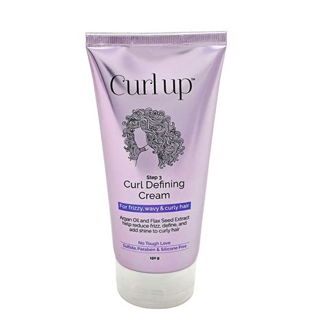 Buy Curl Up Curl Defining Cream- All In One Leave In Cream Moisturizes, Defines & provides Good ...