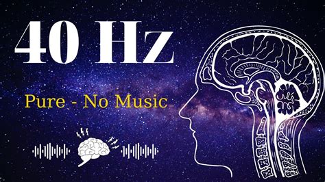 40 Hz Binaural Beats, Pure, No Music, 24h No ADS, Power up Your Brain - YouTube