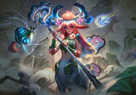 1920x1339 Resolution League Of Legends 4K Shan Hai Scrolls Lillia 1920x1339 Resolution Wallpaper ...