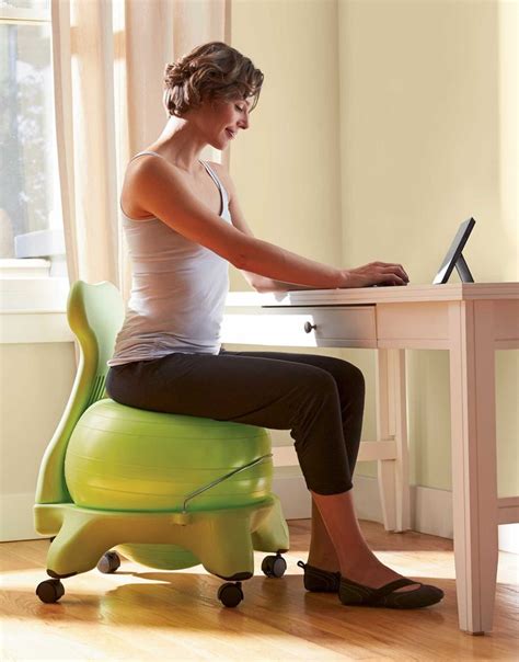 AmazonSmile : Gaiam Balance Ball Chair (Black) : Exercise Balls ...