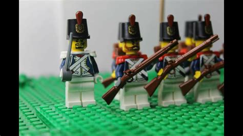 lego napoleonic wars battle at waterloo 1815 - YouTube