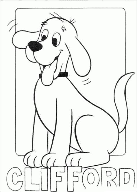 Clifford Coloring Pages To Print - Coloring Home