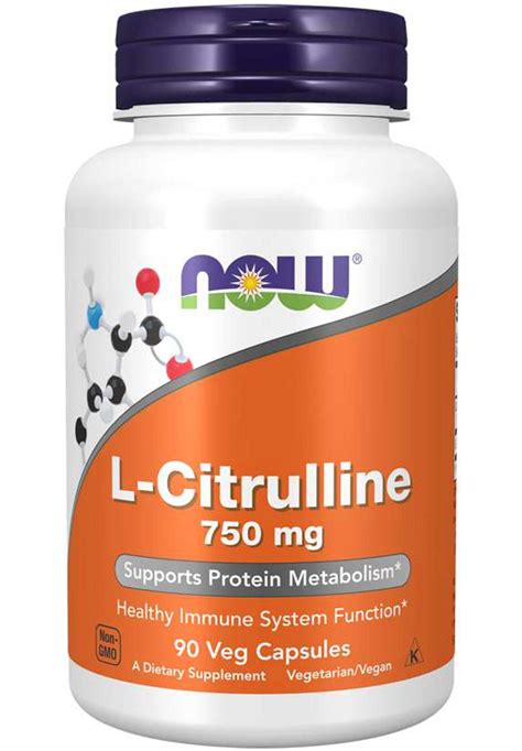 NOW L-Citrulline – Supplement First