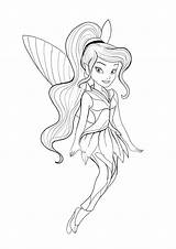 Disney Fairy Vidia Coloring Page Pages sketch template