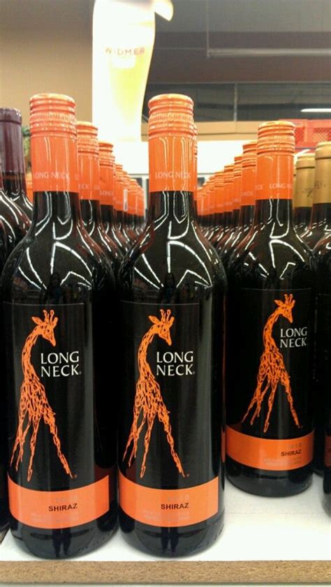 Giraffe Wine. I would buy as decoration even though I don't drink ...