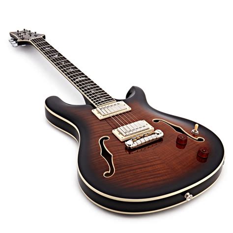 PRS SE Hollowbody II, Black Gold Sunburst at Gear4music