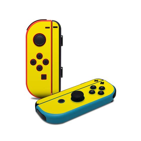 Solid State Yellow Nintendo Switch Joy-Con Controller Skin | iStyles