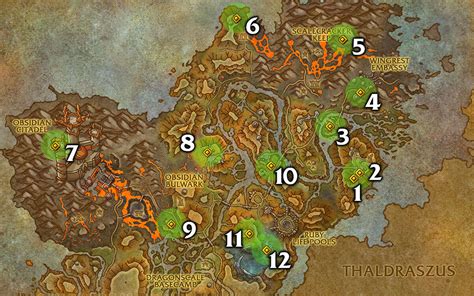 Dragonflight Dragon Riding Glyphs Location Guide