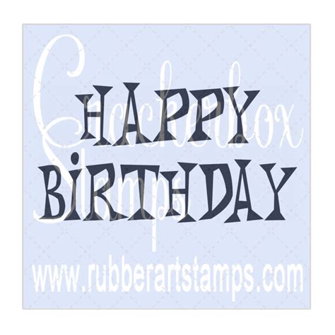 Birthday Fun - Crackerbox Stamps