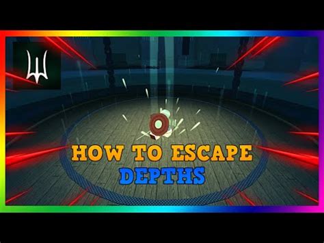 How To Escape The Depths | [Deepwoken] - YouTube