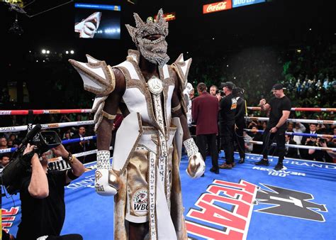 Deontay Wilder's costumes are as legendary as his punches - Los Angeles ...