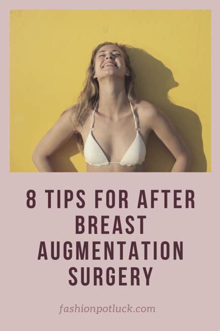 Breast augmentation recovery – Artofit