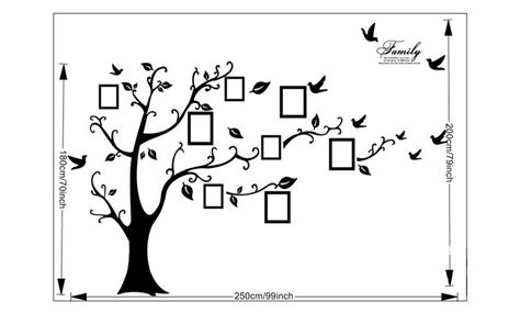 Up To 80% Off on Family Tree Bible Quote Remov... | Groupon Goods