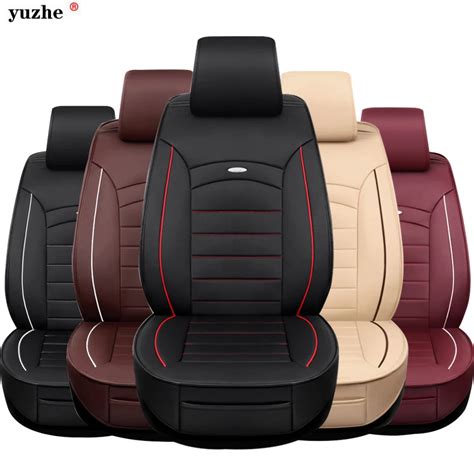 Yuzhe leather car seat cover For Volvo XC60 XC90 S60L S90 V40 V60 S60 V70 s40 s60 C70 2013 2016 ...