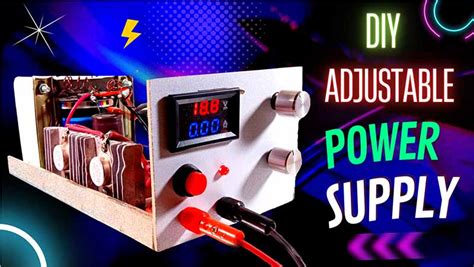 Adjustable Power Supply DIY Battery Charger - TRONICSpro