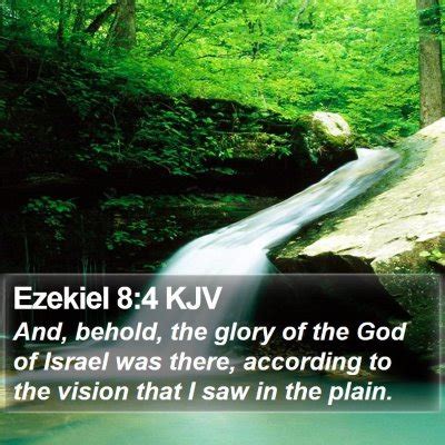 Ezekiel 8 Scripture Images - Ezekiel Chapter 8 KJV Bible Verse Pictures