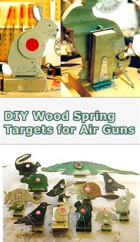 DIY Wood Spring Targets for Air Guns - The Homestead Survival