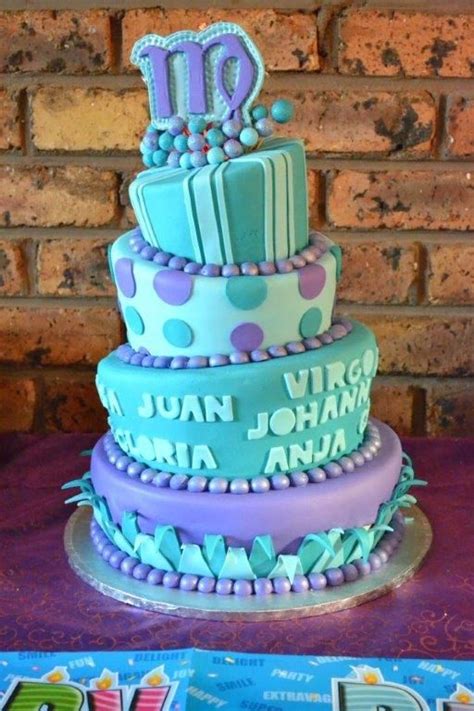 Virgo Birthday party Cake | Party cakes, Cake, Cake creations