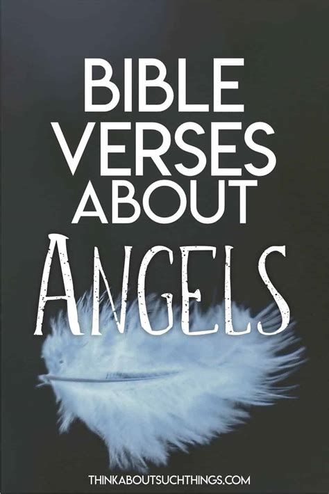 70+ Bible Verses About Angels | Think About Such Things