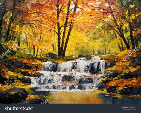 7,911 Paintings Waterfalls Images, Stock Photos & Vectors | Shutterstock